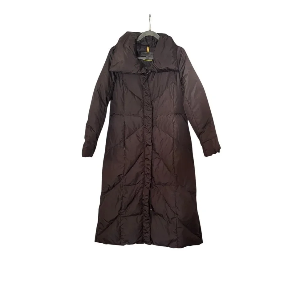 Marc New York Brown Quilted Down Puffer Coat Women’s M - Picture 1 of 4